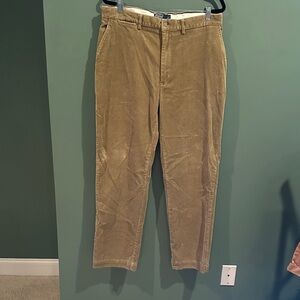 Ralph Lauren Tan Corduroy Pants for Men